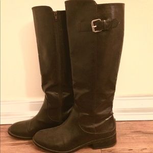 Ann Taylor Brown Leather Boots